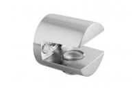 Полкодержатель для стеклянных полок 4-8мм, J65, хром