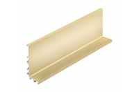 Профиль горизонтальный "VELLO" c подсветкой, тип L, длинна 4,10 м.пог., цвет золото