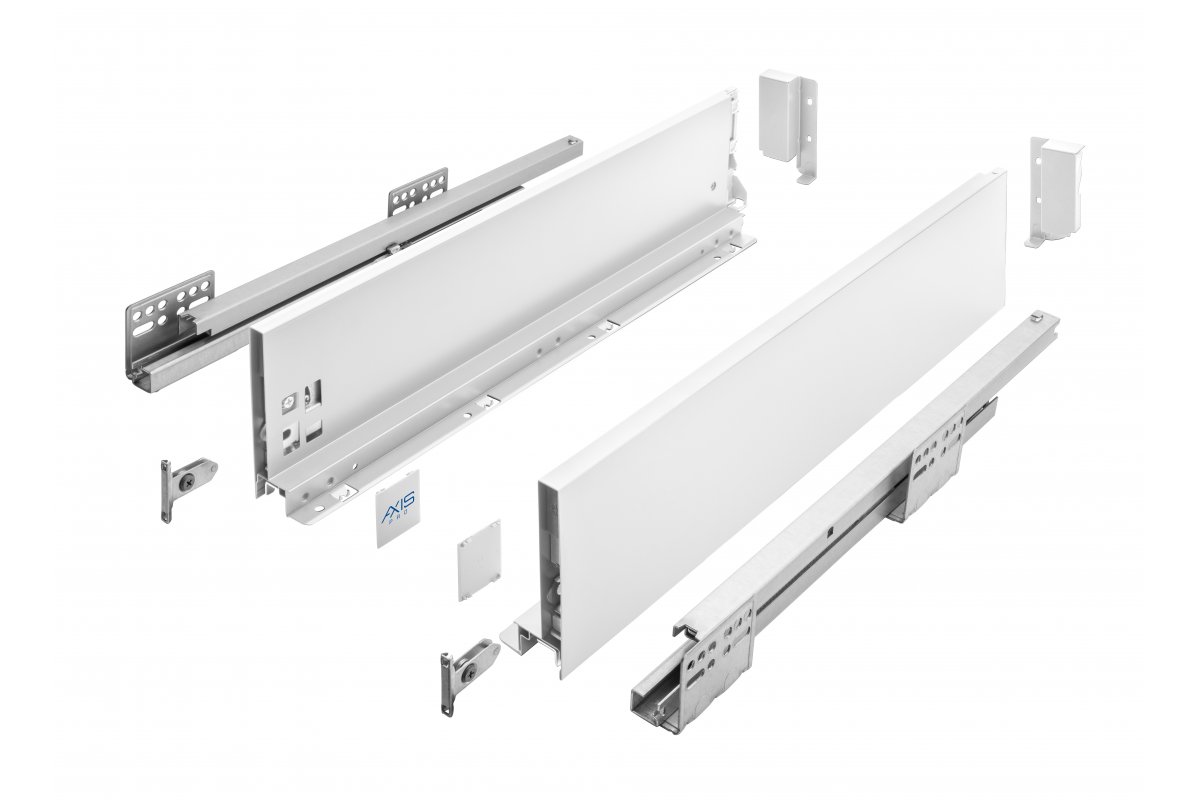 AXISPRO Комплект ящика h-120мм L-350мм, белый купить в Минске, цена