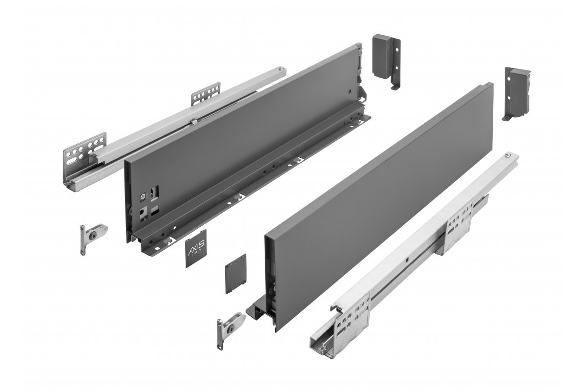 AXISPRO Комплект ящика h-120мм L-450мм, антрацит купить в Минске, цена