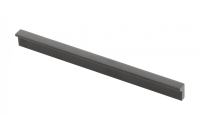 Ручка мебельная GTV PILLAR, C=160мм, L=190мм, al, черный матовый