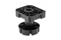 Ножка мебельная пластиковая ML, нагрузка 450 кг, H= 85-125 мм