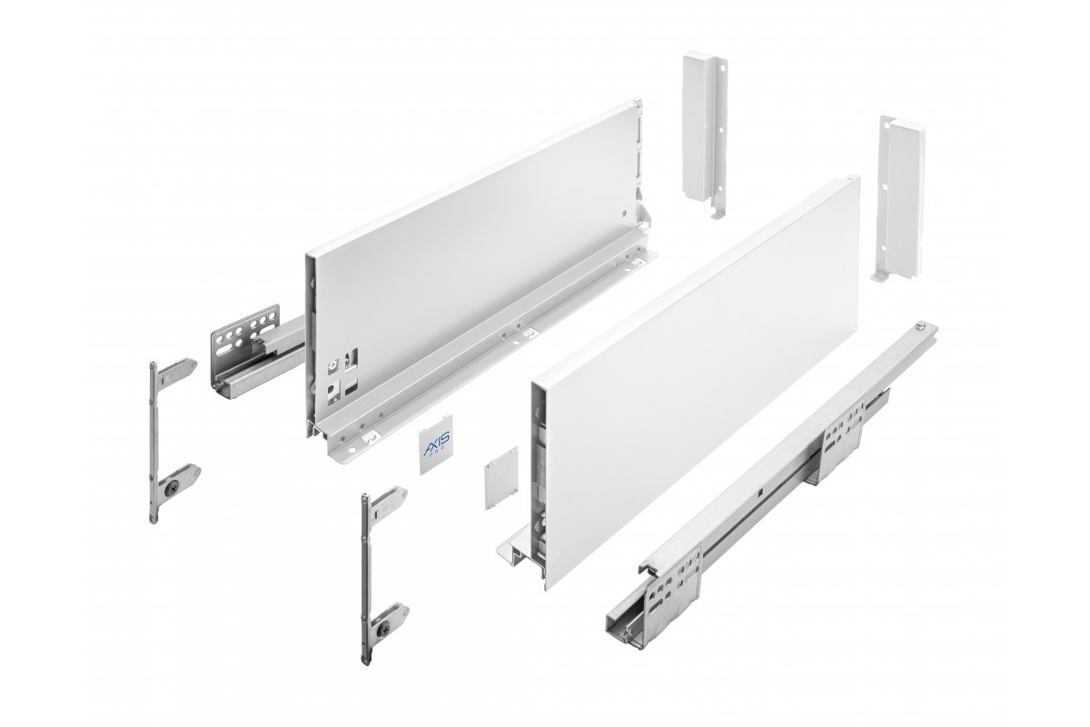 AXISPRO Комплект ящика h-168мм L-300мм, белый купить в Минске, цена