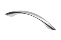 Ручка мебельная GTV UZ-01, C=96 мм, алюминий