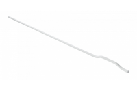 Ручка мебельная GTV GRAVEL, C=3x352 мм, L= 1200 мм, al, белый матовый