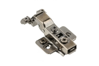 Петля алюмная полунакладная GTV SILENTO PRO полунакладная, с доводчиком, prow H=0 , 3D, полибэг, без евро, черная