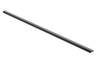 Ручка мебельная GTV TREX CROSS, C=3x352 мм, L= 1200мм, al, черный матовый