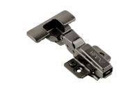 Петля GTV SILENTO PRO полунакладная, с доводчиком, prow H=0, 3D, полибэг, без евровинта, черная