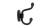 Мебельный крючок PRINCESS, матовый чёрный Мебельный крючок PRINCESS, матовый чёрный