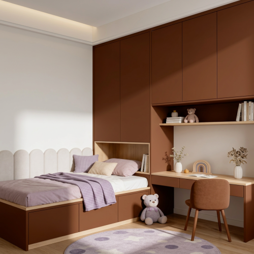 МДФ PerfectSense SMART Кирпичный красный R018 MS/ST7