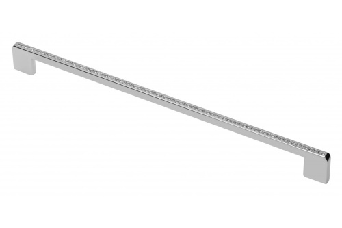 Ручка с кристалами CRA14 C=320, хром