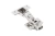Петля полунакладная без пружины SILENTO PRO, prow H=0, 3D, clip on, без евро