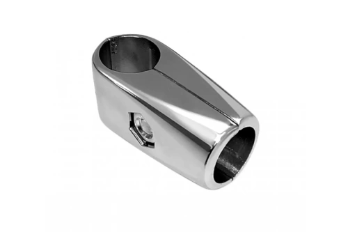 Муфта соединительная тип S малая, для 2х ТРУБ-D25, хром