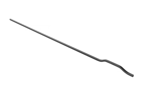 Ручка мебельная GRAVEL C=1200 мм, чёрный матовый