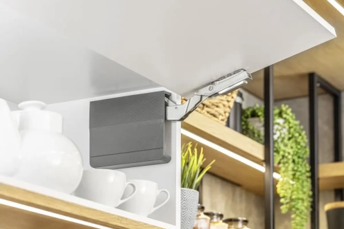 Подъемник soft close, коэффициент мощности 480-1250, макс. высота фасада  600 мм, серый