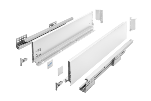 GTV AXIS PRO КОМПЛЕКТ ЯЩИКА H-120ММ L-550ММ, ПАНЕЛЬ 18ММ, ЦВЕТ БЕЛЫЙ , Компл