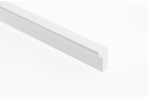 Ручка мебельная GTV PILLAR, C=3x352мм, L=1200мм al, белый матовый