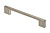 Ручка мебельная UZ 819 C=128 мм, инокс