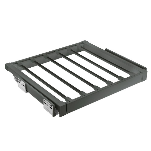 Вешалка для брюк GTV ELITE 560-618*483*58, с доводчиком антрацит