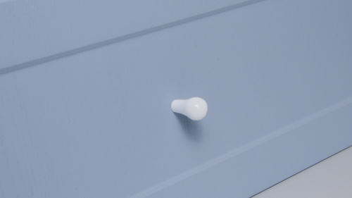 Мебельная ручка GUTTA, белый