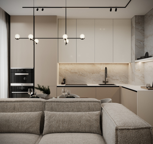 МДФ PerfectSense SMART Белый кремовый глянец R001/R006 GS/ST7