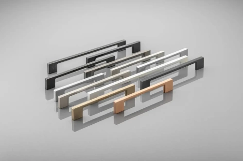 Ручка мебельная UZ 819 C=96 мм, алюминий, шт