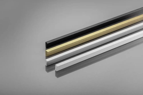 Ручка мебельная PILLAR C=1200 мм, чёрный матовый