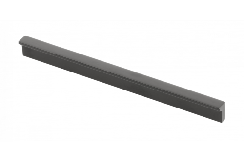 Ручка мебельная GTV PILLAR, C=160мм, L=190мм, al, черный матовый
