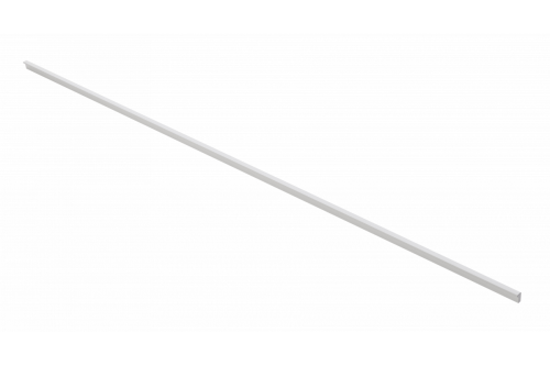 Ручка мебельная GTV PILLAR, C=3x352мм, L=1200мм al, белый матовый