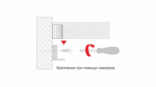 Полкодержатель для ЛДСП, быстрый монтаж, с фиксацией, нерегулируемый, чёрный никель (упаковка 1 000 шт.)