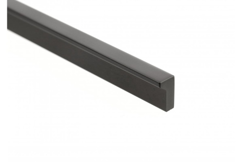 Ручка мебельная GTV PILLAR, C=160мм, L=190мм, al, черный матовый