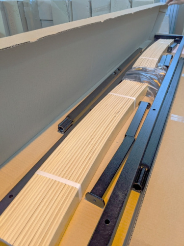 Основание металлическое  с п/м разборное, 200 * 140 см