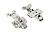 Петля полунакладная GTV SILENTO PRO, рама алюм.,, с доводчиком, prow H=0, 3D, polybag, clip on, без еврошурупа